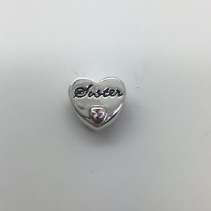 sister pandora charm